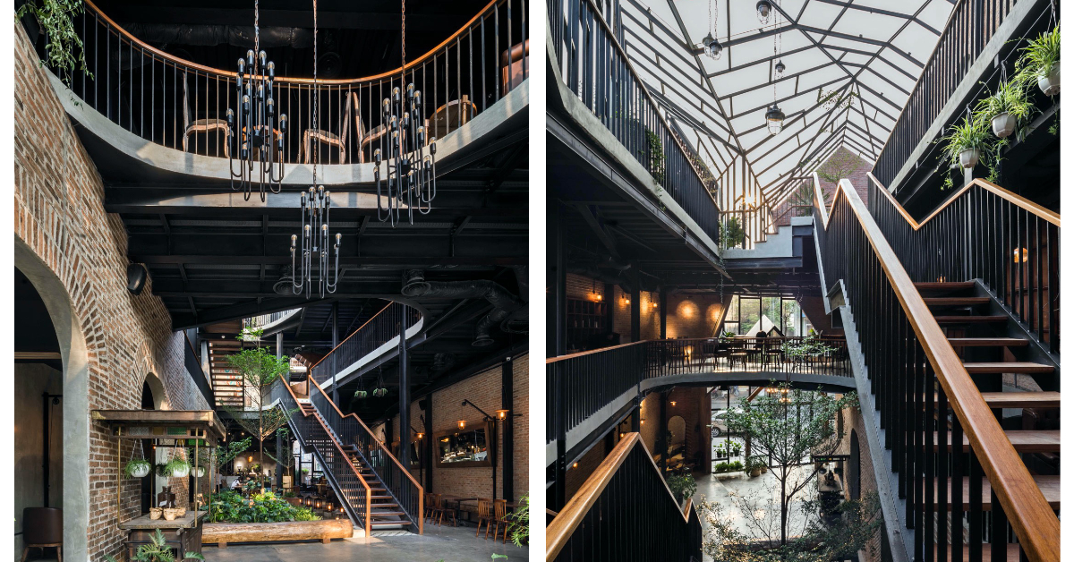 讓通透光影灑進室內,溫室庭院咖啡館 No. 1986 Coffee & Restaurant - POLYSH